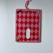 Custom acrylic photo charms / card holders