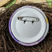 Custom 58mm Round Shape Plush Button Pins