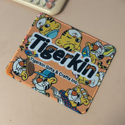 Custom rectangle mouse pads with overlock edge