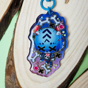 Custom Transparent Background Acrylic Keychains