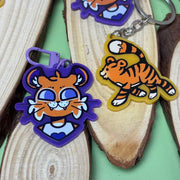 Custom Solid Color Acrylic Keychains