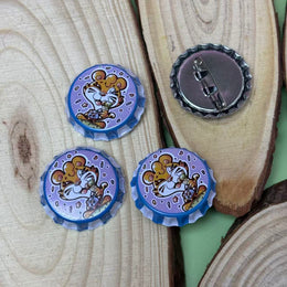 Custom Bottle Cap Pins