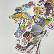 Custom removable die cut stickers