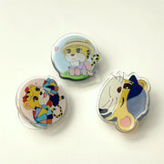 Custom acrylic POP grippers/ POP sockets