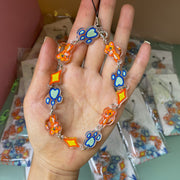 Custom acrylic chips phone straps