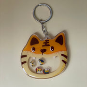 Custom Acrylic Shaker Keychains