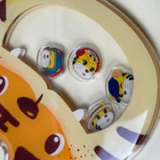 Custom Acrylic Shaker Keychains