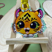 Custom rainbow acrylic keychains