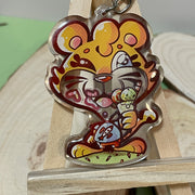 Custom Acrylic Shaker Keychains