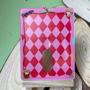 Custom acrylic photo charms / card holders