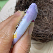 Custom 58mm Round Shape Plush Button Pins