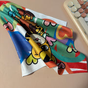 Custom 100% Cotton Square Towels