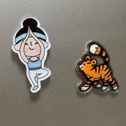 Custom acrylic fridge magnets