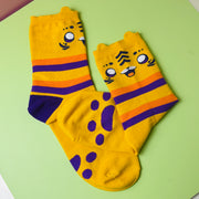 Custom Shaped Cuff Cotton Socks