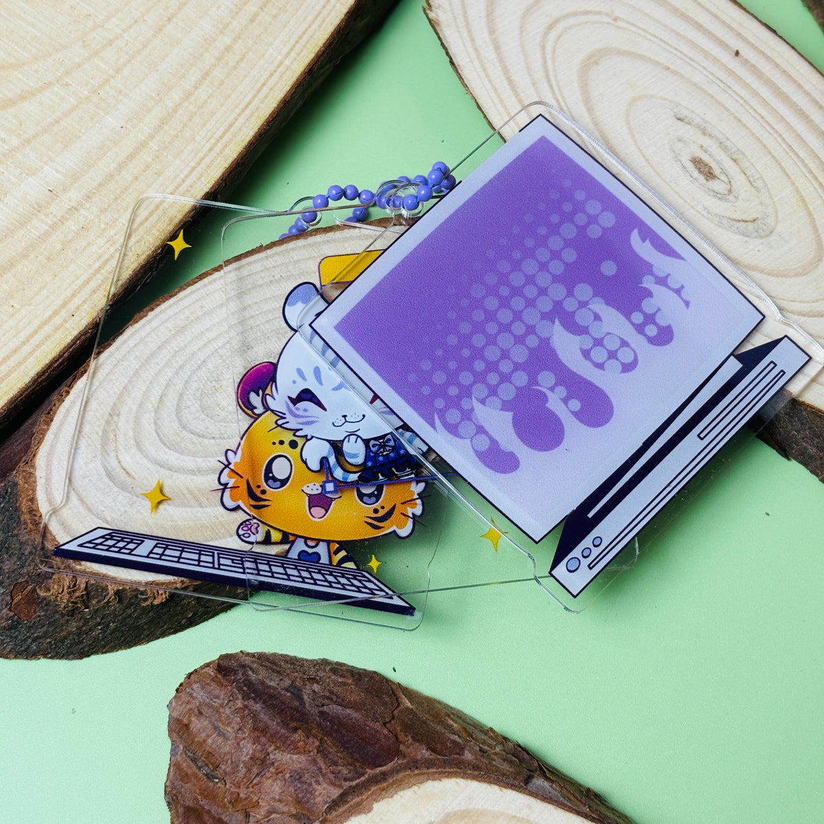 Keychain Layer Custom Multi-layers Acrylic Keychains – Tigerkin shop