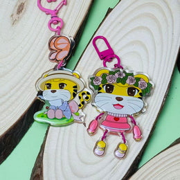 Custom United Link Acrylic keychains