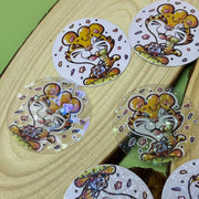 Custom Die Cut Vinyl Removable Stickers