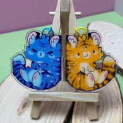 Custom Sided Magnet Acrylic Keychains