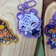 Custom Solid Color Acrylic Keychains