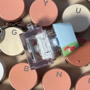 Custom Keycap Keychains with LED Lighting