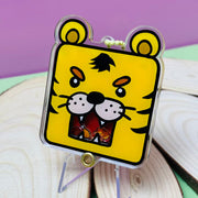 Custom Acrylic Openable Shaker Keychains