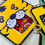 Custom Acrylic Openable Shaker Keychains