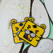 Custom Acrylic Openable Shaker Keychains