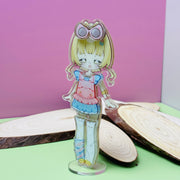 Custom Dress Changing Acrylic Standee Sheets