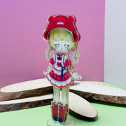 Custom Dress Changing Acrylic Standee Sheets