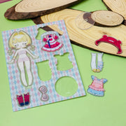 Custom Dress Changing Acrylic Standee Sheets