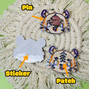 Custom Embroidery Patches/Pins/Stickers