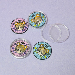 Custom Stainless Steel Decision Coins