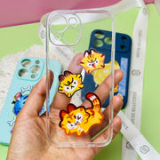 Custom Liquid Silicone Rubber Clear & colored Phone Cases