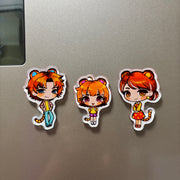 Custom acrylic fridge magnets