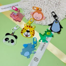 Custom Frosted Acrylic Keychains