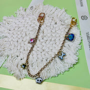 Custom Decorative Metal Chains With Acrylic Chips
