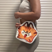 Custom Shaped Canvas Messenger Bags