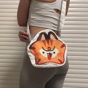 Custom Shaped Canvas Messenger Bags