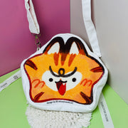 Custom Shaped Canvas Messenger Bags