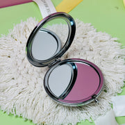 Custom Round Double Sided Compact Pocket Mirror