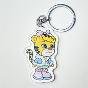 Custom clear acrylic keychains