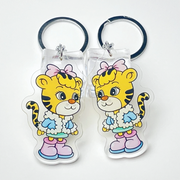 Custom clear acrylic keychains