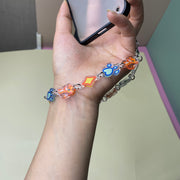 Custom acrylic chips phone straps