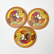 Custom round shape button pins
